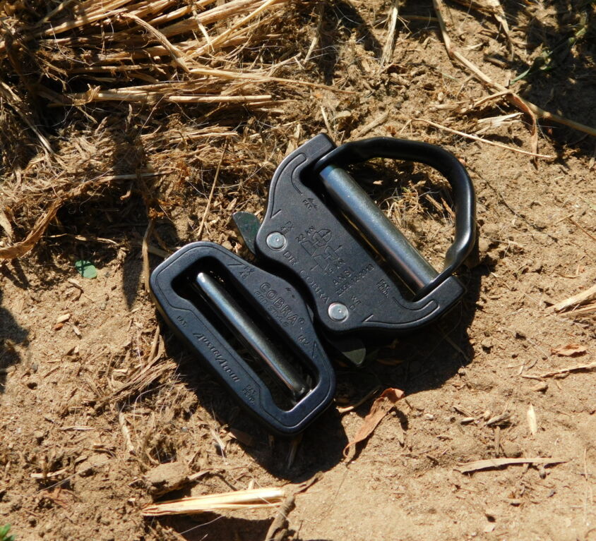 Boucle COBRA D-RING 45mm Black